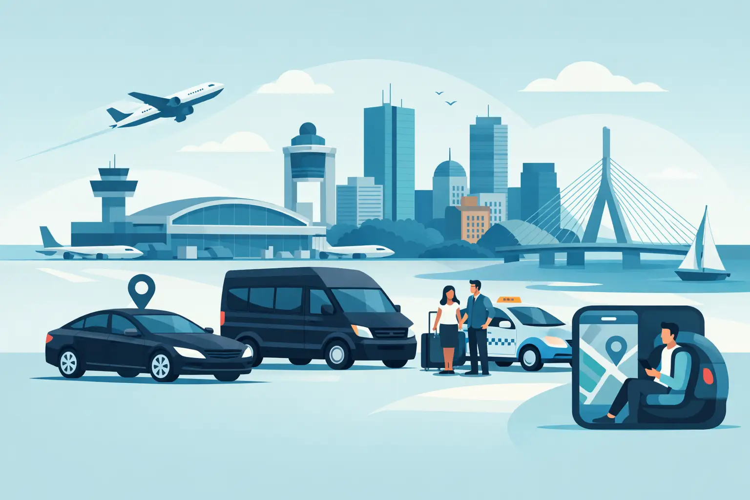 Boston Airport Shuttle Alternative Options