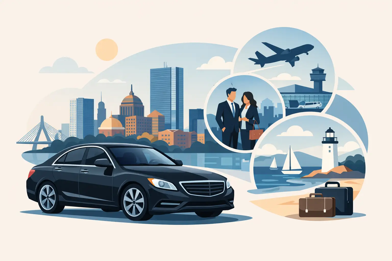 Boston Black Car Service That Fits the Trip