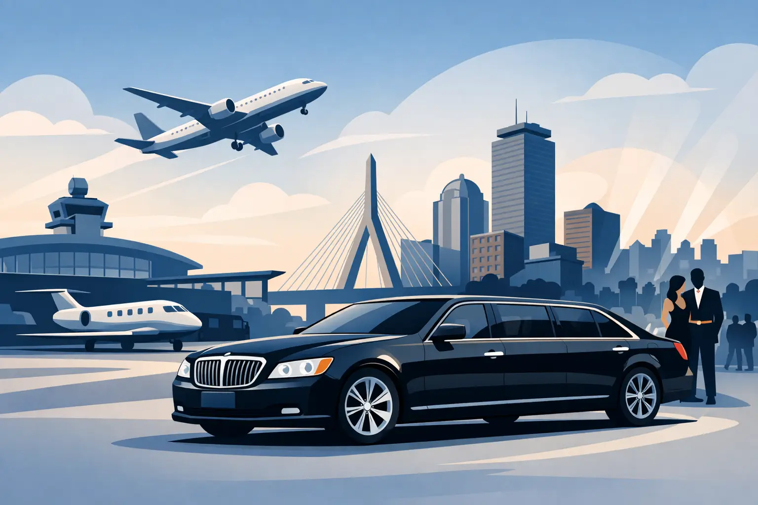 Boston Limo Service for Airport and Events