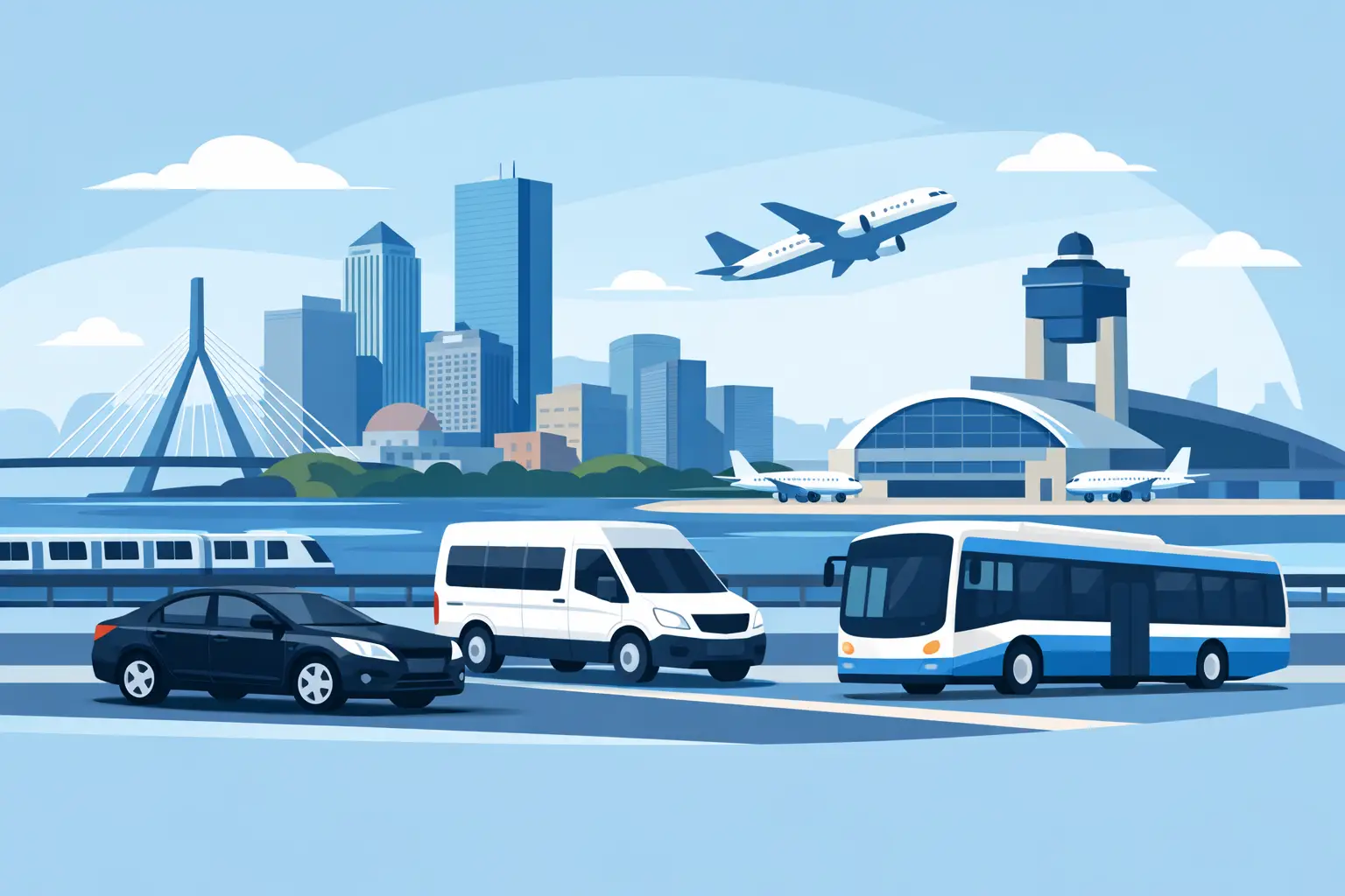 Boston Logan Airport Transportation Options