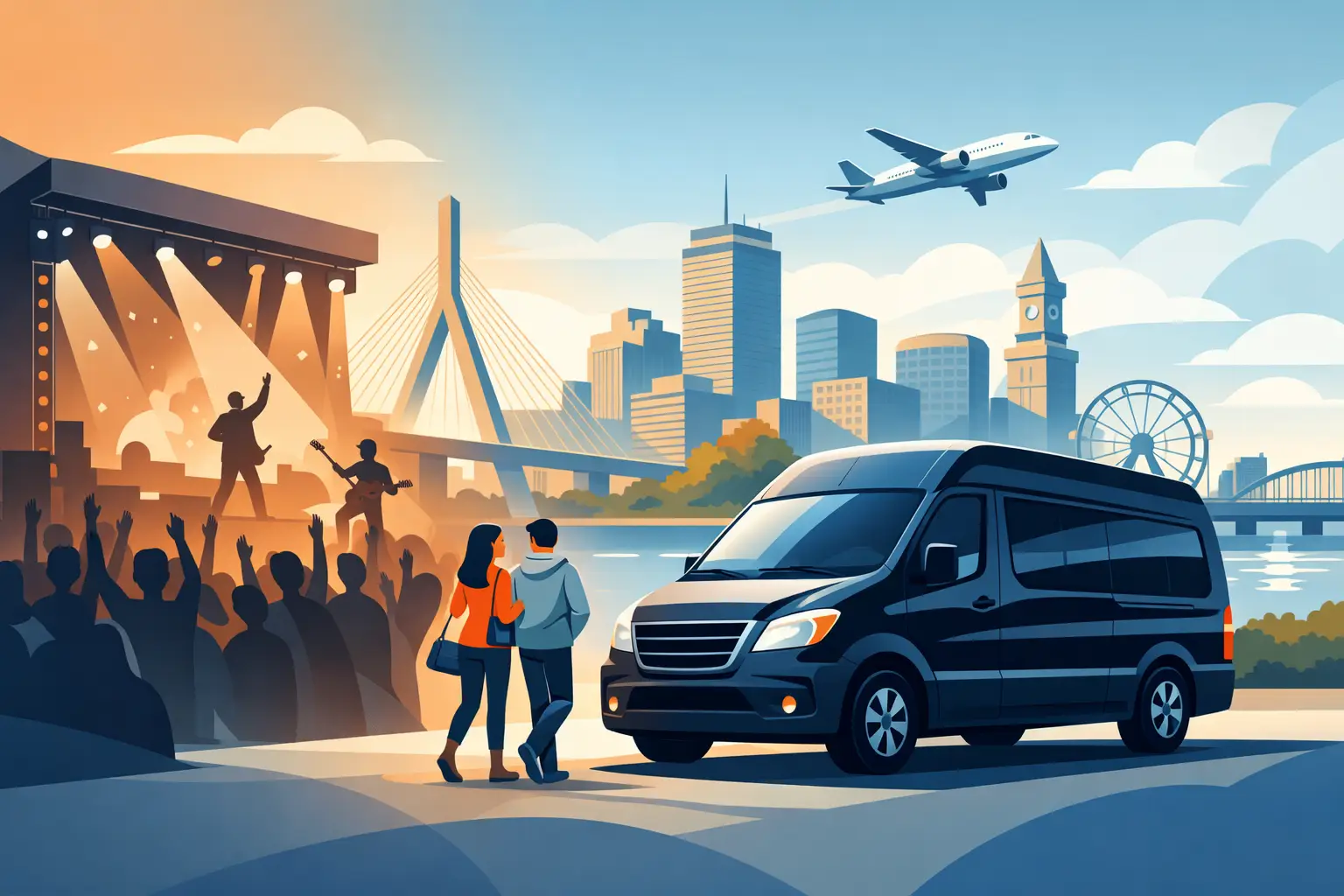 Concert Transportation Boston Done Right