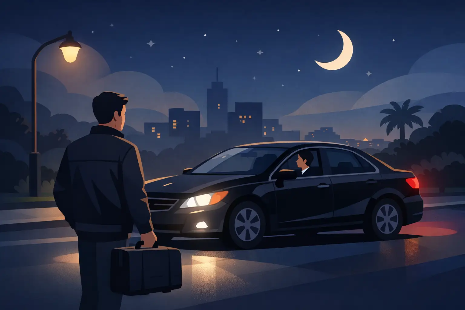 Reliable Late Night Car Service That Shows Up